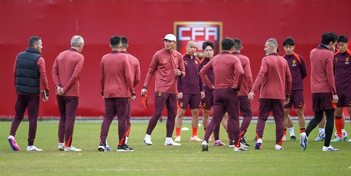 国足迎战世界杯新军库拉索 张玉宁担任队长点球