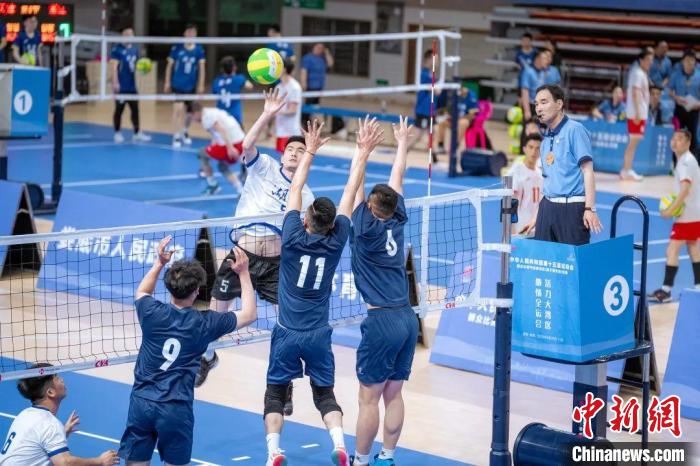 第十五届全运会气排球预赛湖南娄底开赛 24省市
