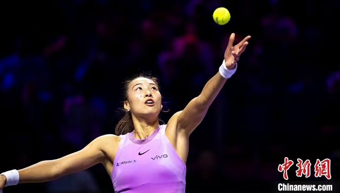郑钦文首次升至世界前五，将在利雅得WTA年终总